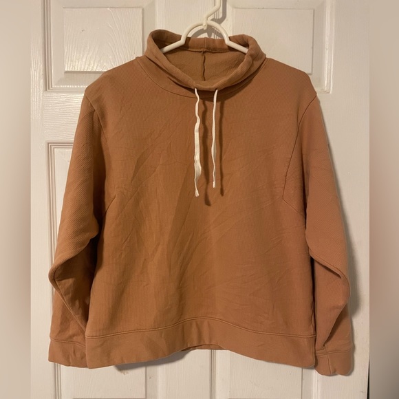 MWL Ribbed Funnelneck Sweatshirt - Picture 6 of 11